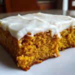 Pumpkin Bars with Cream Cheese Frosting