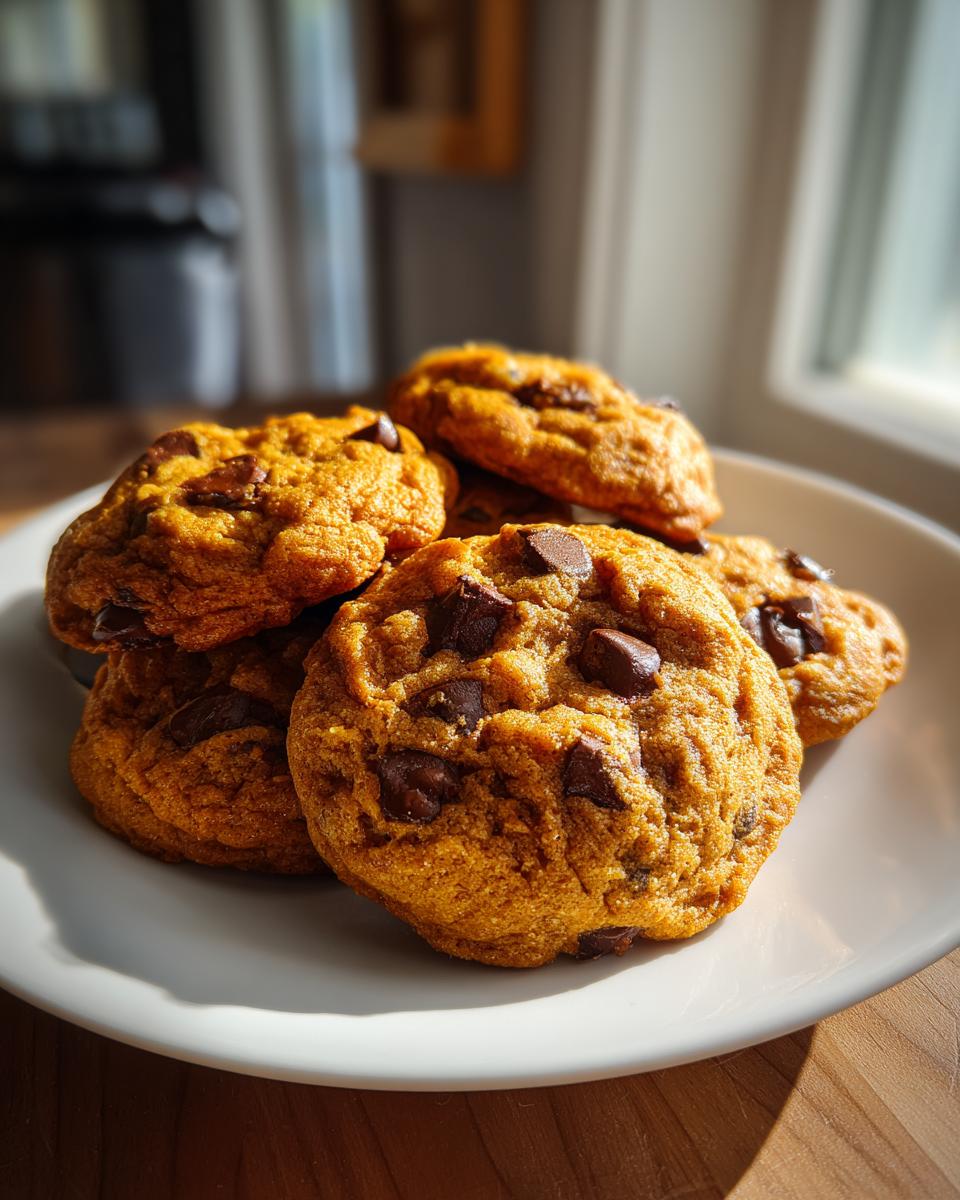 Pumpkin Chocolate Chip Cookies - detail 1