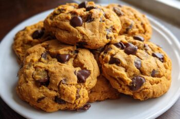 Pumpkin Chocolate Chip Cookies