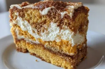 Pumpkin Cream Cheese Coffee Cake