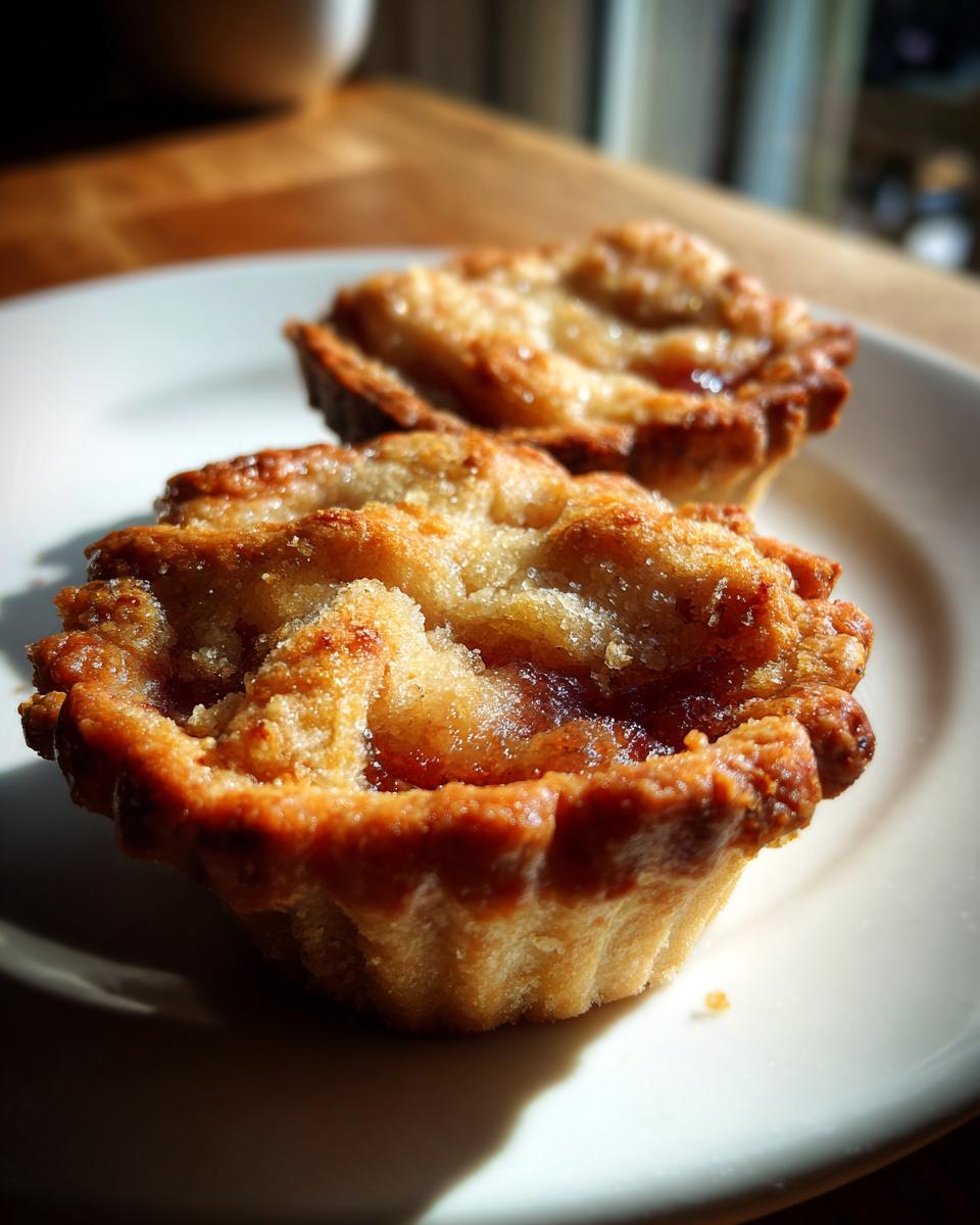 Rhubarb Eye Pies - detail 1