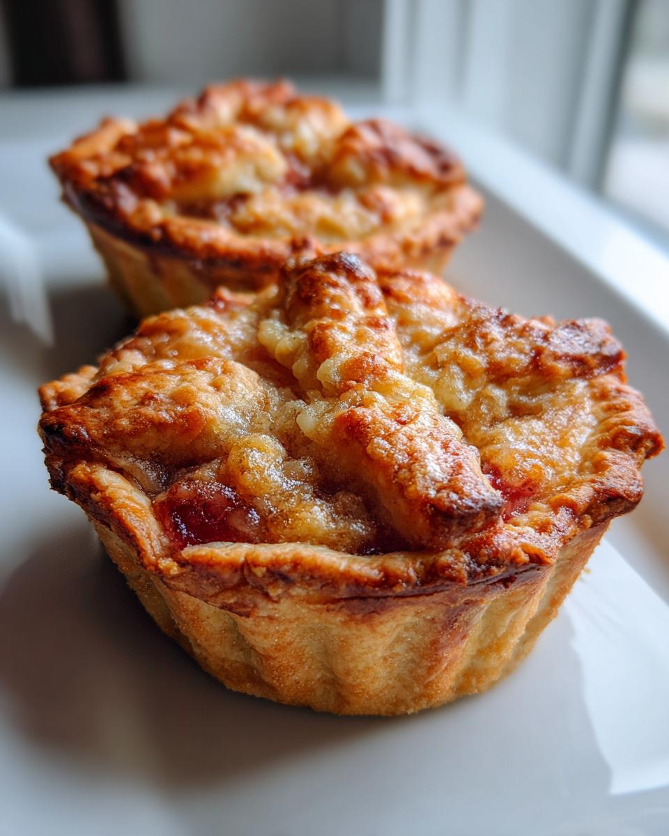 Rhubarb Eye Pies - detail 2