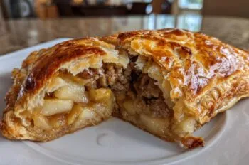 Sausage, Apple, and Cheddar Pocket Pies