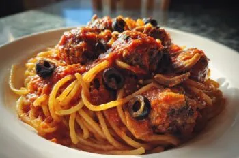 Spaghetti and "Eyeballs"