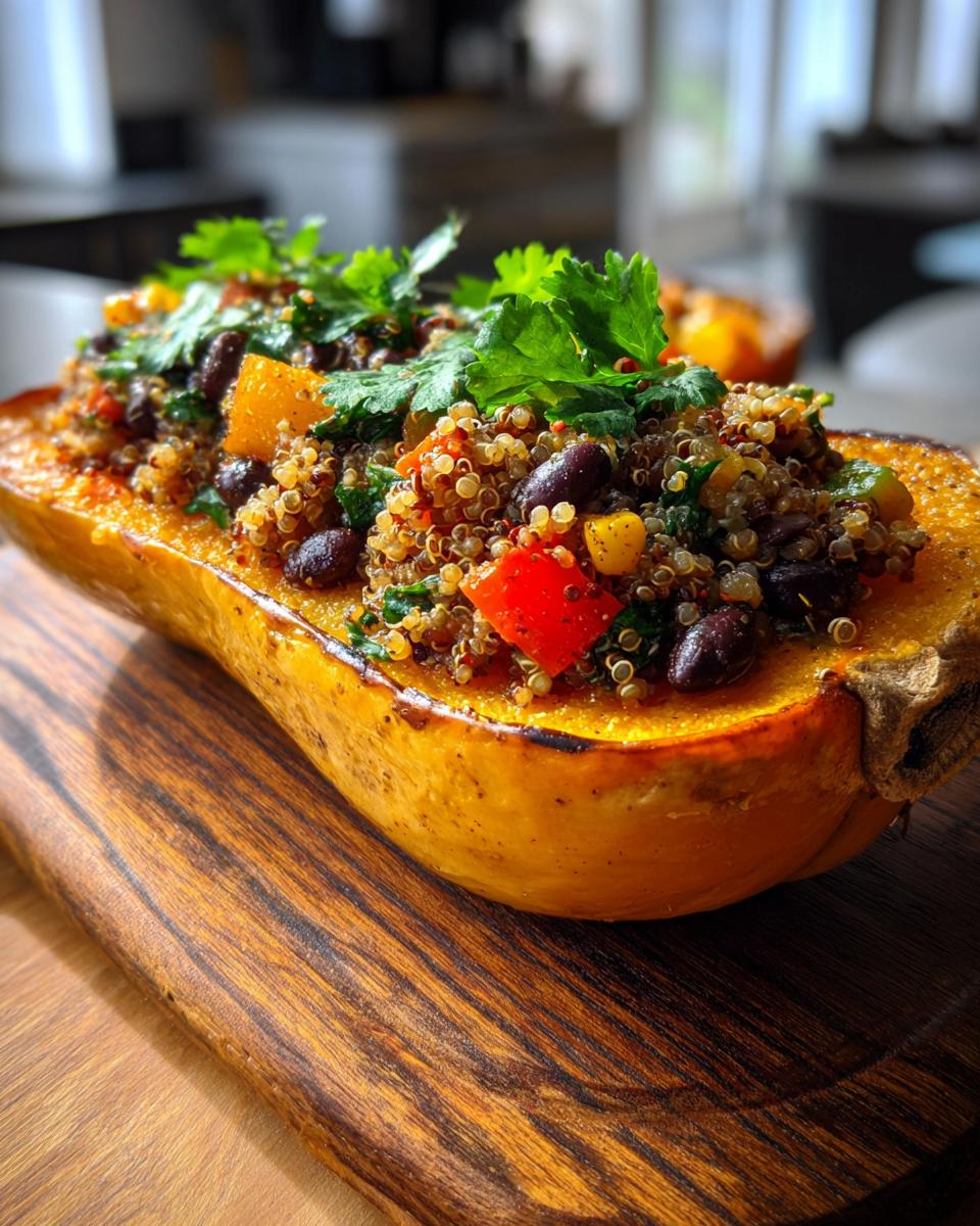 Stuffed Butternut Squash - detail 1