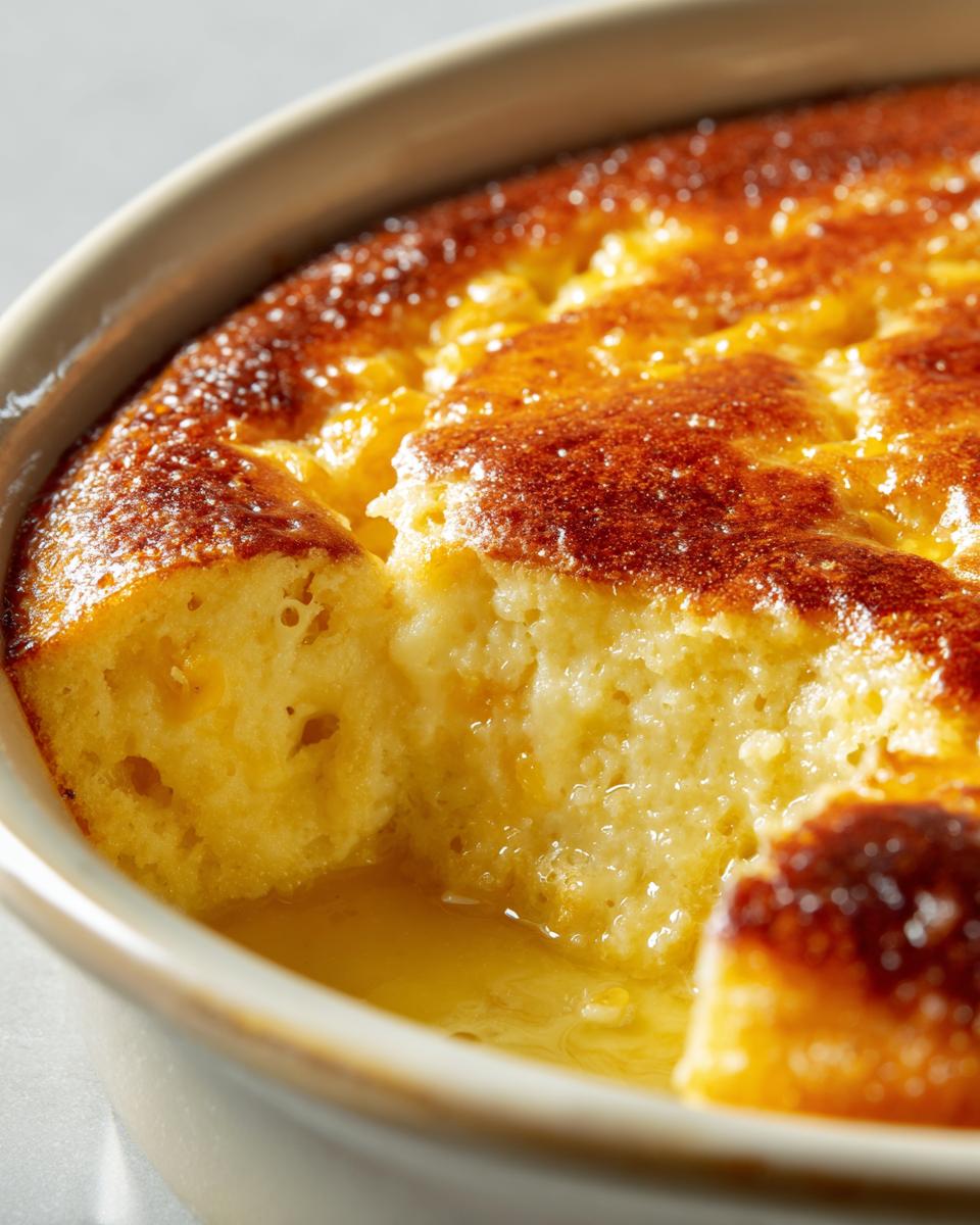 Sweet Corn Pudding - detail 1