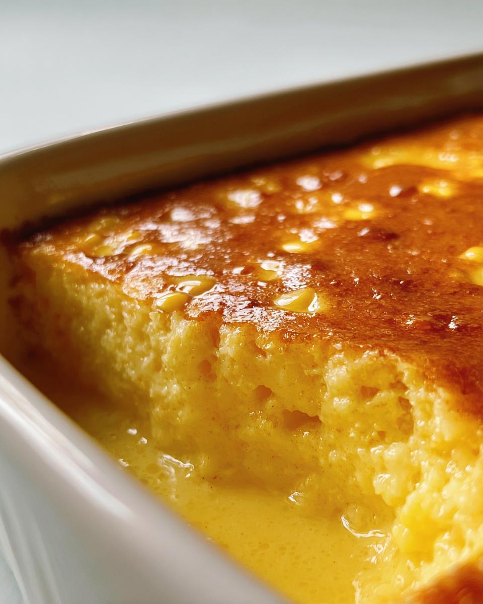 Sweet Corn Pudding - detail 2