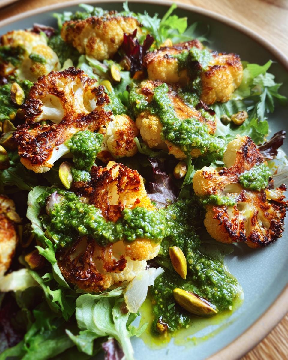 The Flavor Hack: Roasted Cauliflower Salad with a Secret Pistachio Pesto - detail 1