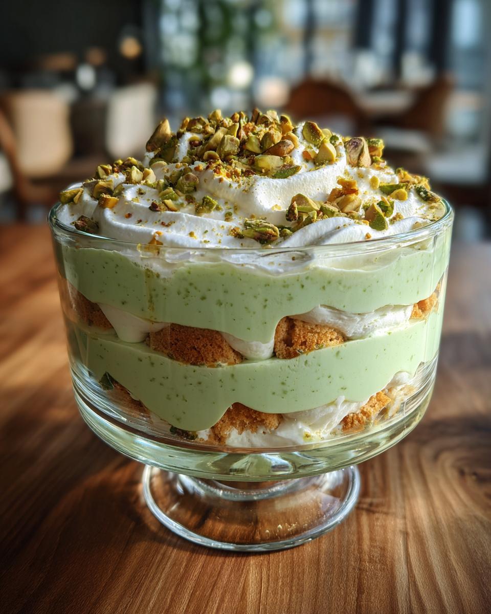 The Layered Delight: A Secret Family Recipe for Pistachio Pudding Dessert - detail 1