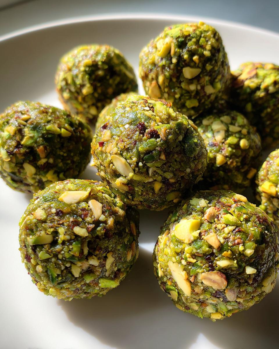 The Secret to All-Day Energy: Pistachio Energy Balls - detail 2