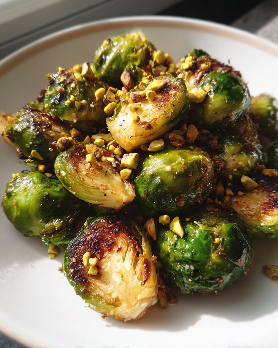 The Simple Trick to Amazing Brussel Sprouts with Pistachios - detail 1