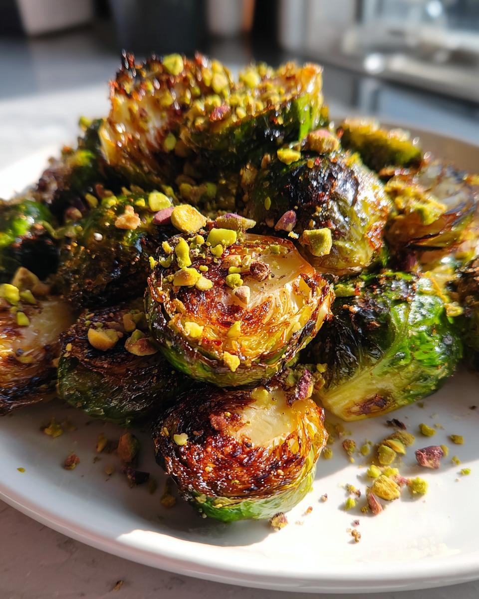 The Simple Trick to Amazing Brussel Sprouts with Pistachios - detail 2