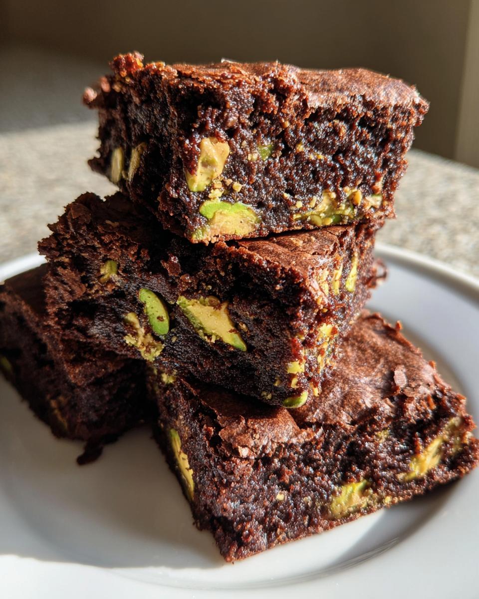 The Ultimate Indulgence: The Secret to Fudgy Pistachio Brownies - detail 2