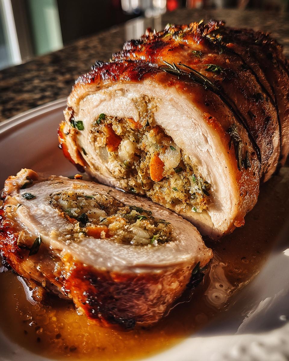Turkey Roulade - detail 2