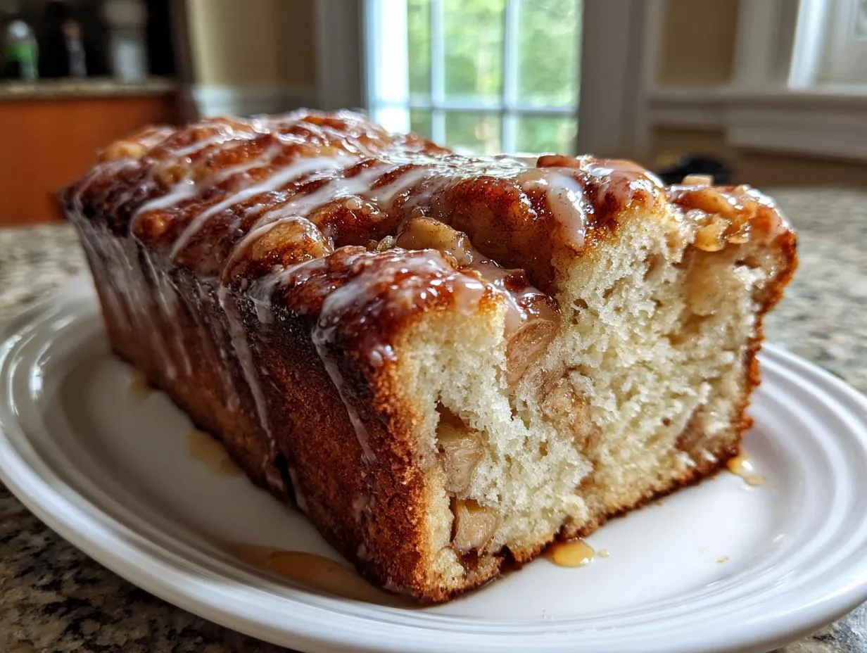 Apple Fritter Bread - HIDDEN RECIPE