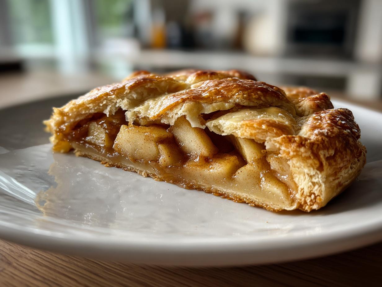 Apple Galette with Flaky Crust - HIDDEN RECIPE