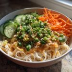 Asian Peanut Noodle Bowl