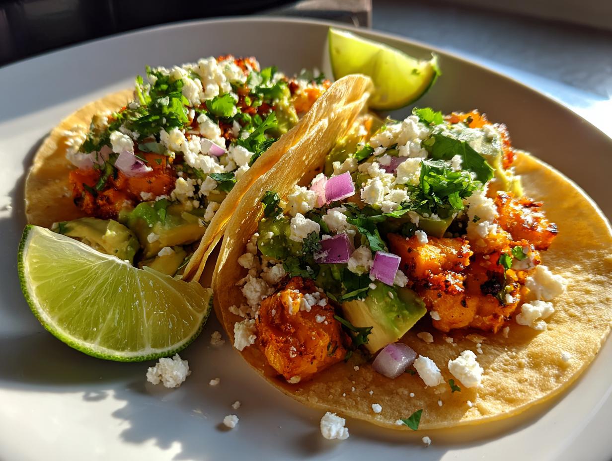 Avocado Sweet Potato Tacos