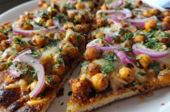 BBQ Chickpea Flatbreads