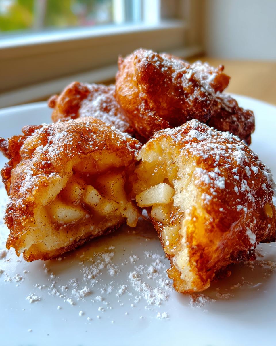 Baked Apple Fritters - detail 1