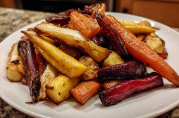 Balsamic Roasted Root Vegetables