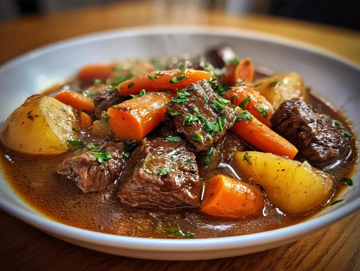 Beef Stew with Root Vegetables - HIDDEN RECIPE