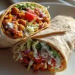 Cajun Spiced Chickpea Wraps