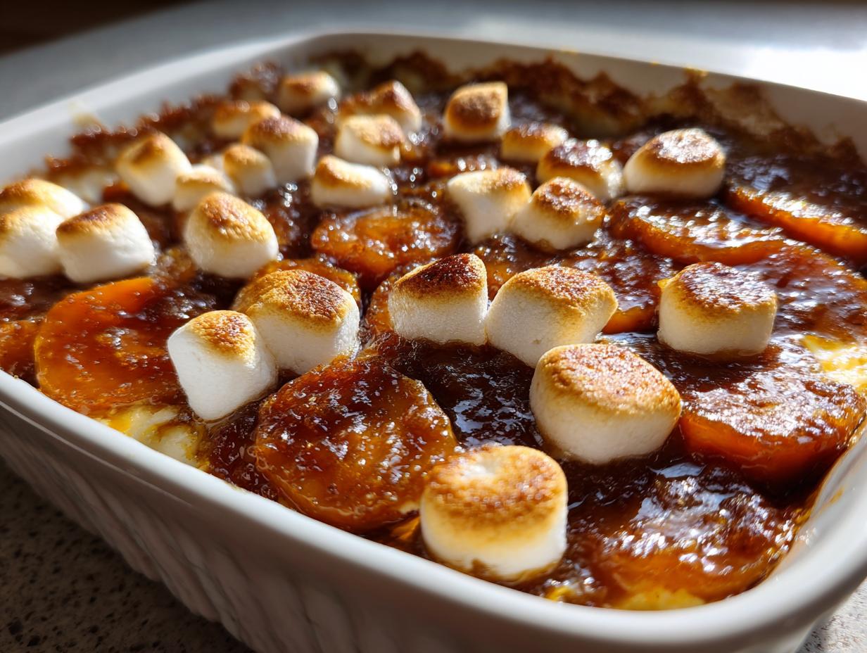 Candied Yams with Marshmallows - HIDDEN RECIPE