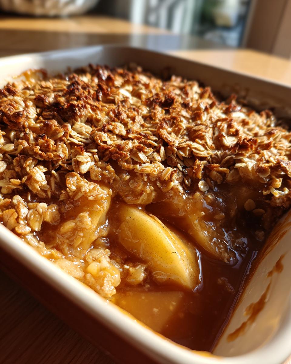Caramel Apple Crisp - detail 1