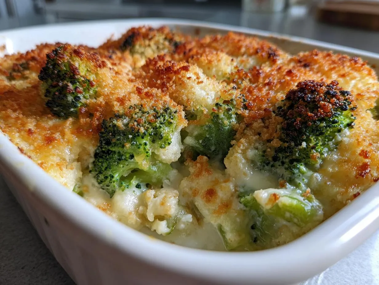 Cheesy Broccoli Bake