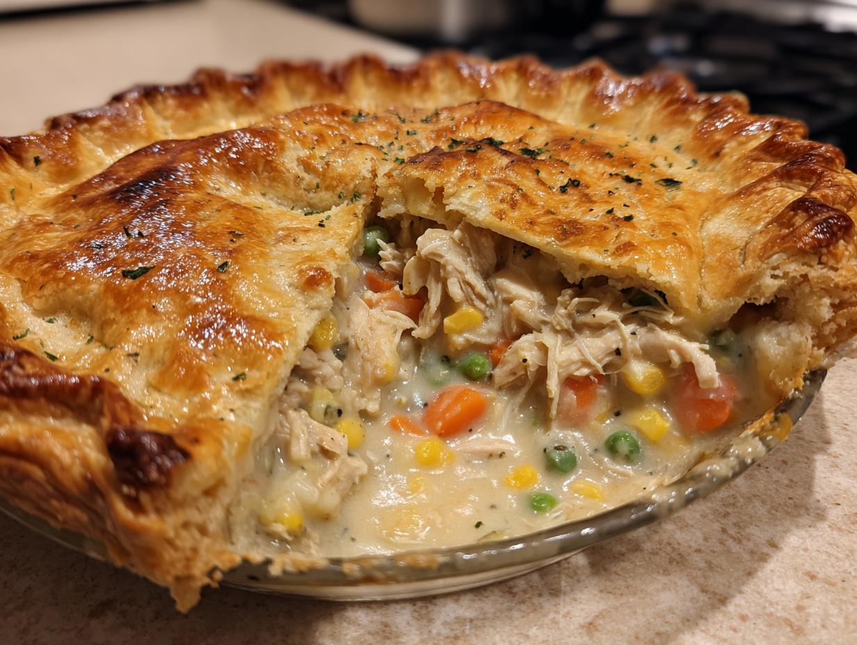 Chicken Pot Pie (Comfort Classic) - HIDDEN RECIPE