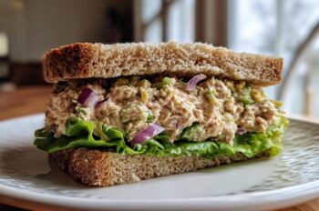 Chickpea Tuna Salad Sandwiches