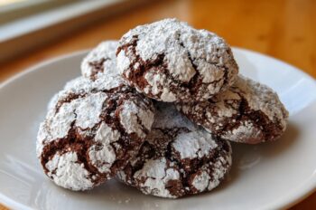 Chocolate Crinkle Cookies