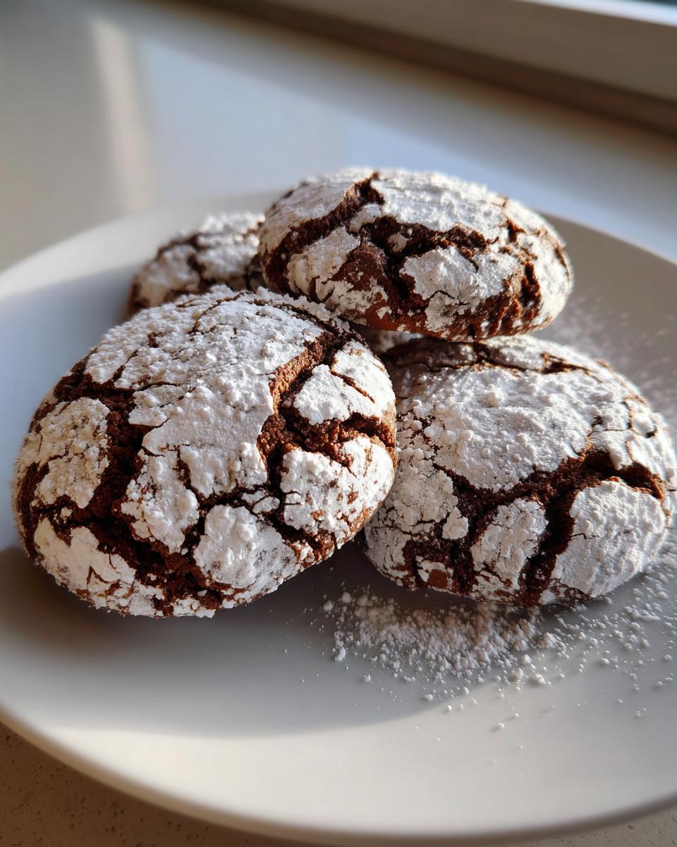 Chocolate Crinkle Cookies - HIDDEN RECIPE - detail 1