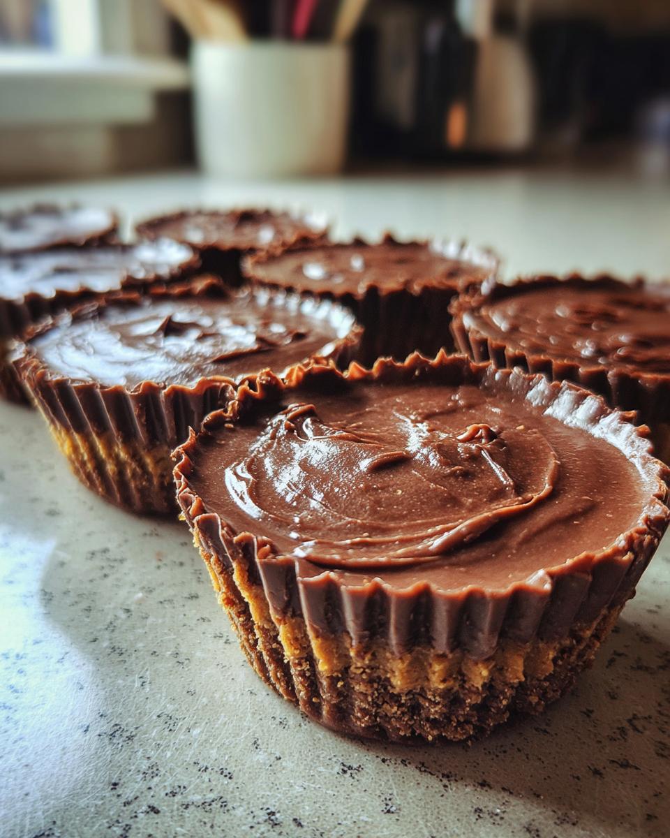 Chocolate Sunflower Butter Cups - detail 1