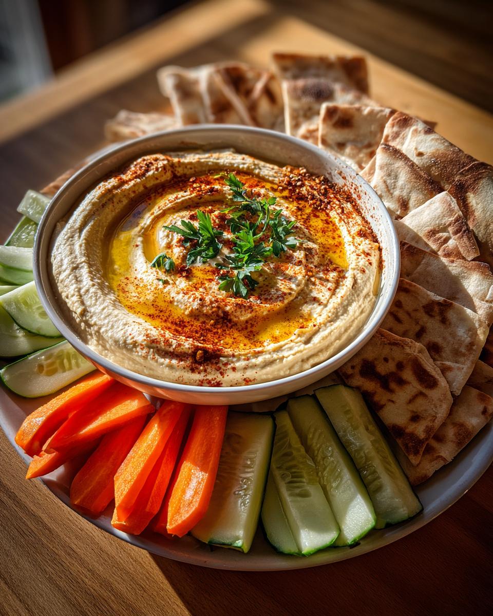 Classic Hummus Platter - detail 1