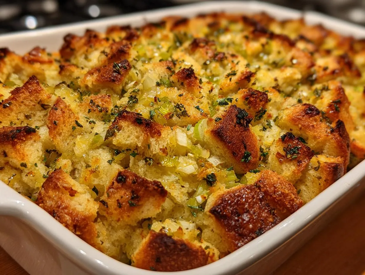 Classic Stuffing/Dressing (Herb & Celery) - HIDDEN RECIPE