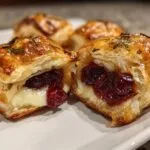 Cranberry Brie Bites (Easy Appetizer) - HIDDEN RECIPE