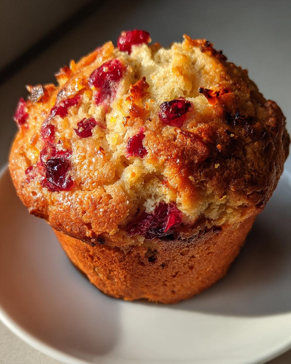 Cranberry Orange Muffins - detail 1