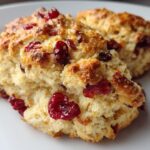 Cranberry Spelt Scones