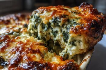 Creamed Spinach Gratin