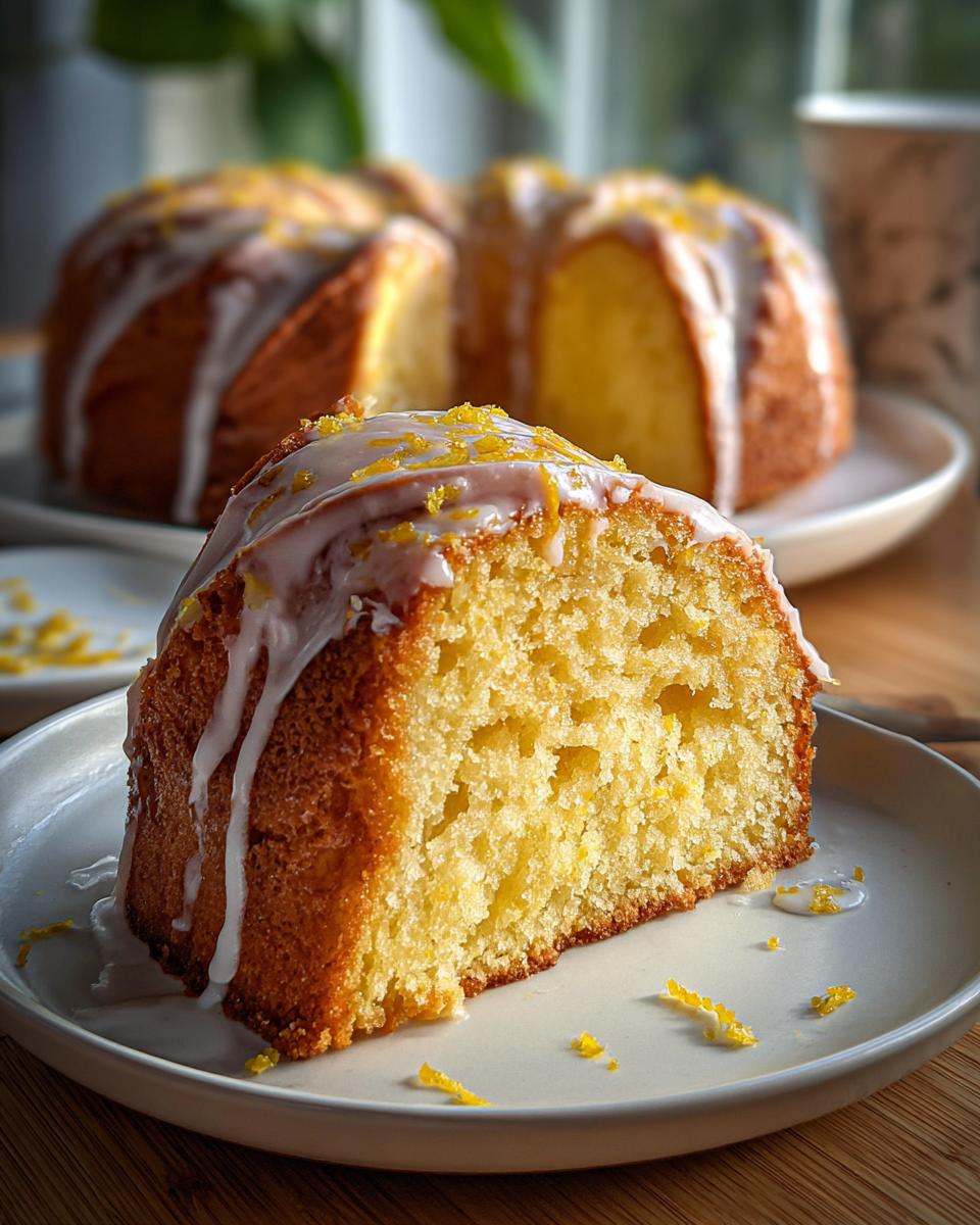 Egg-Free Lemon Olive Oil Cake - detail 1