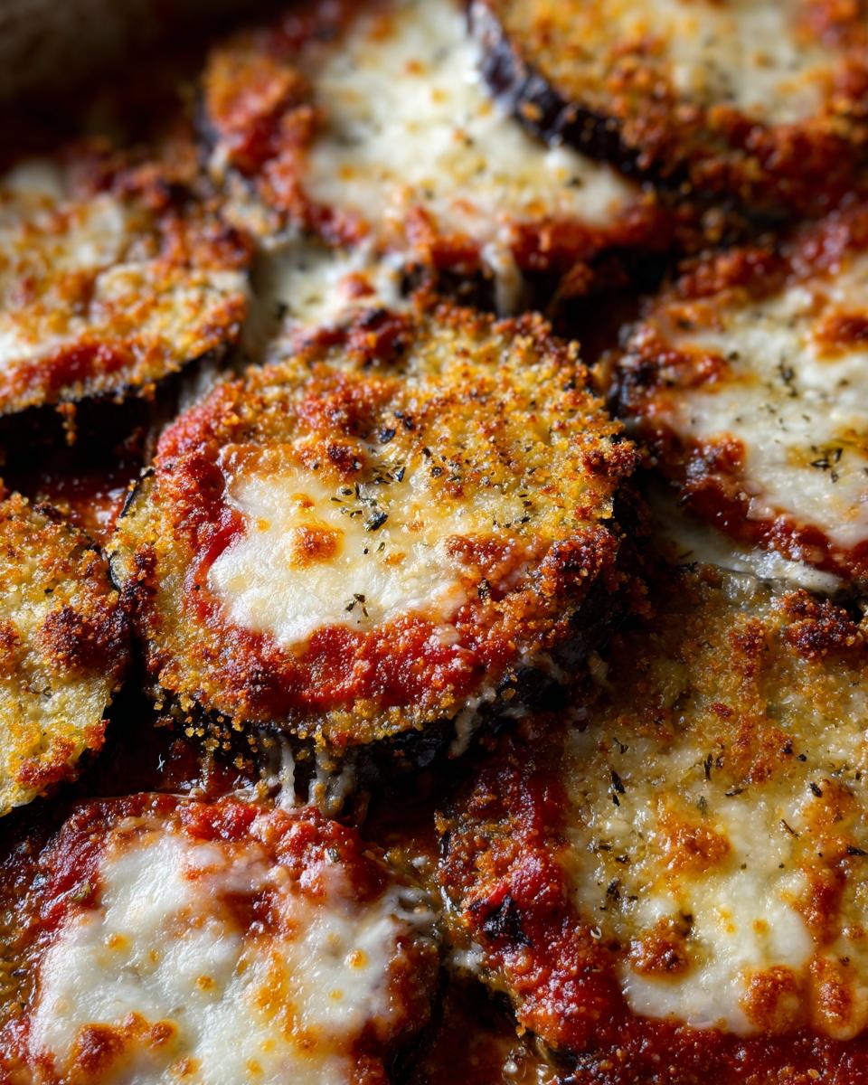 Eggplant Parmesan - detail 1