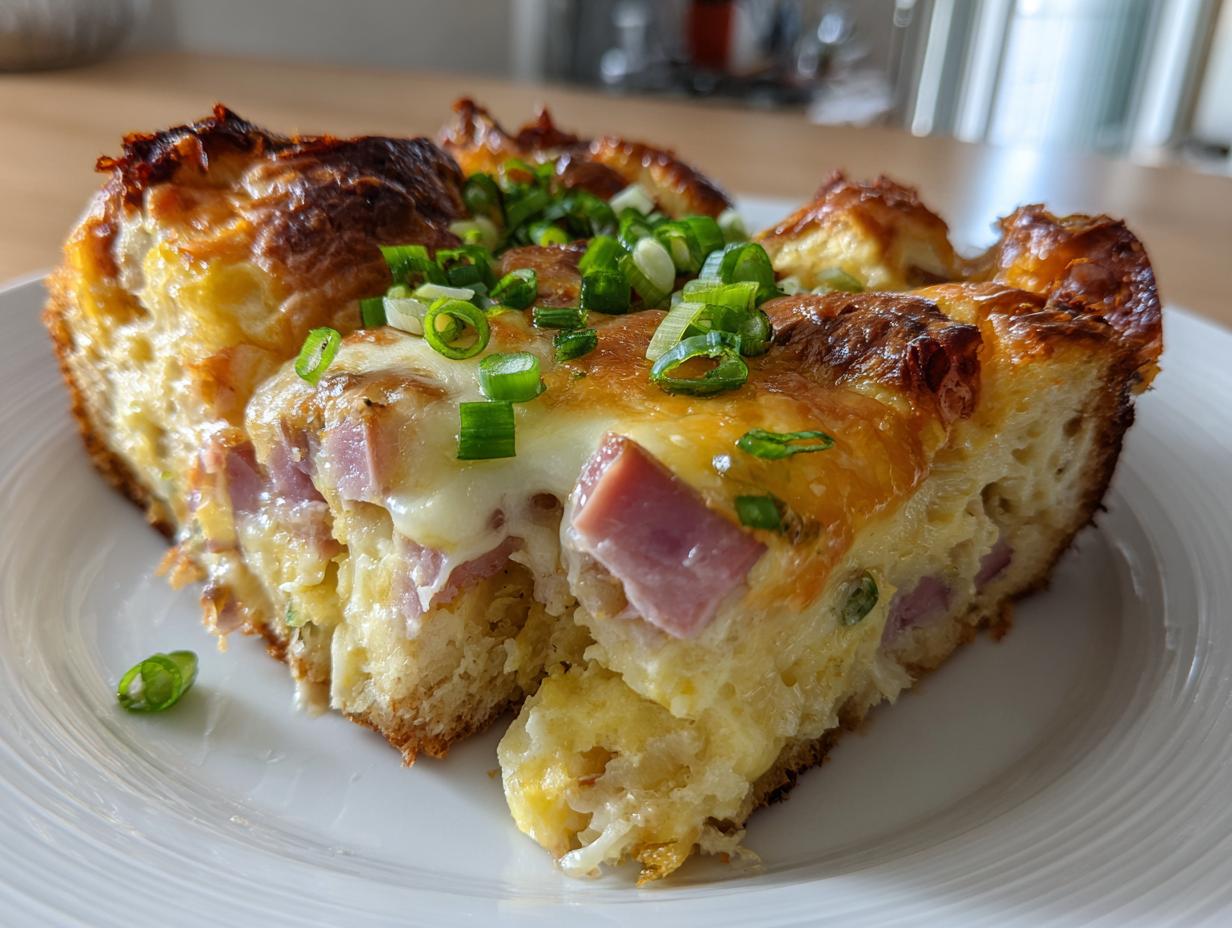 Festive Brunch Casserole (Overnight) - HIDDEN RECIPE