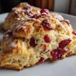 Festive Cranberry Orange Scones
