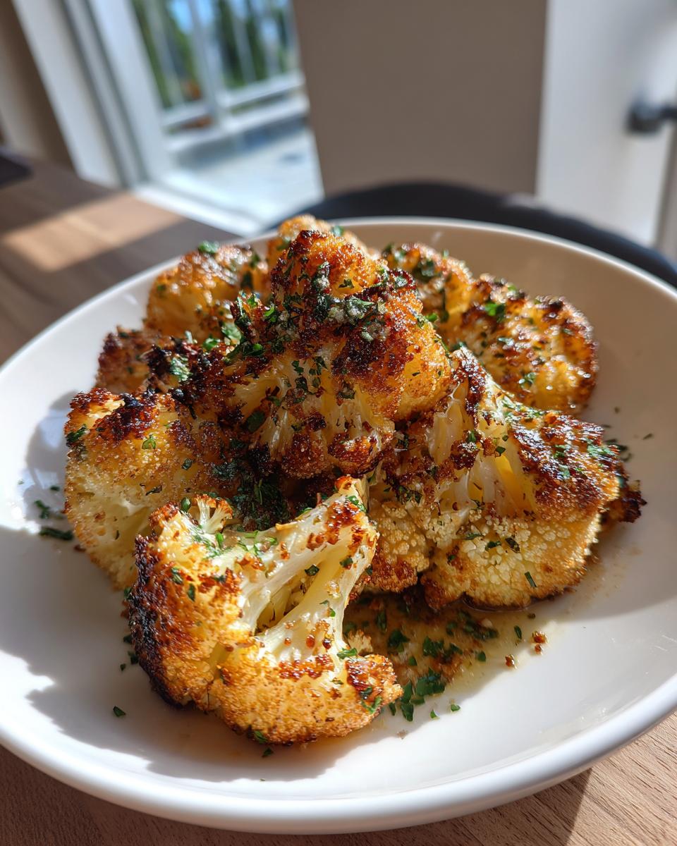 Garlic Butter Roasted Cauliflower - detail 1