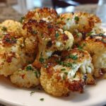 Garlic Butter Roasted Cauliflower
