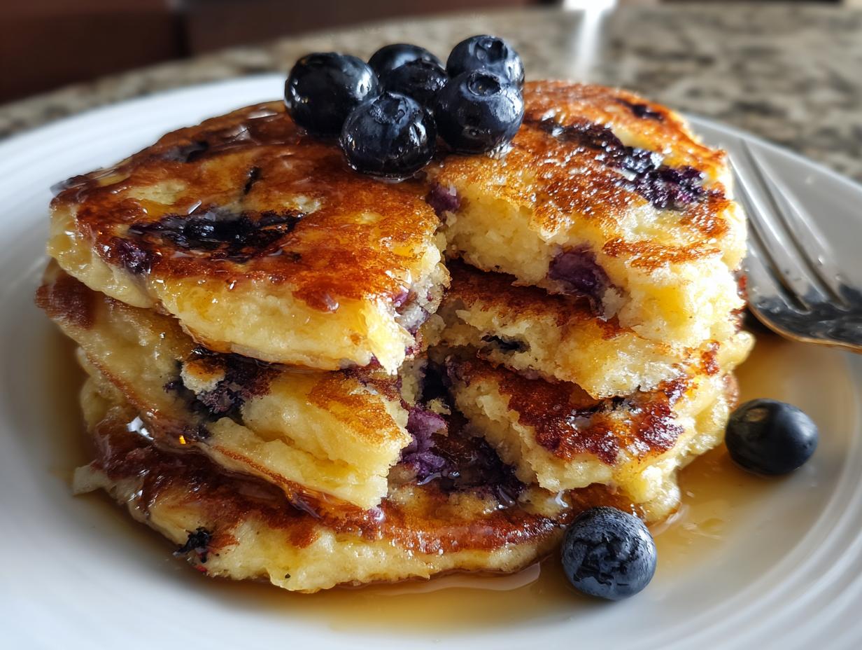Gluten-Free Blueberry Pancakes