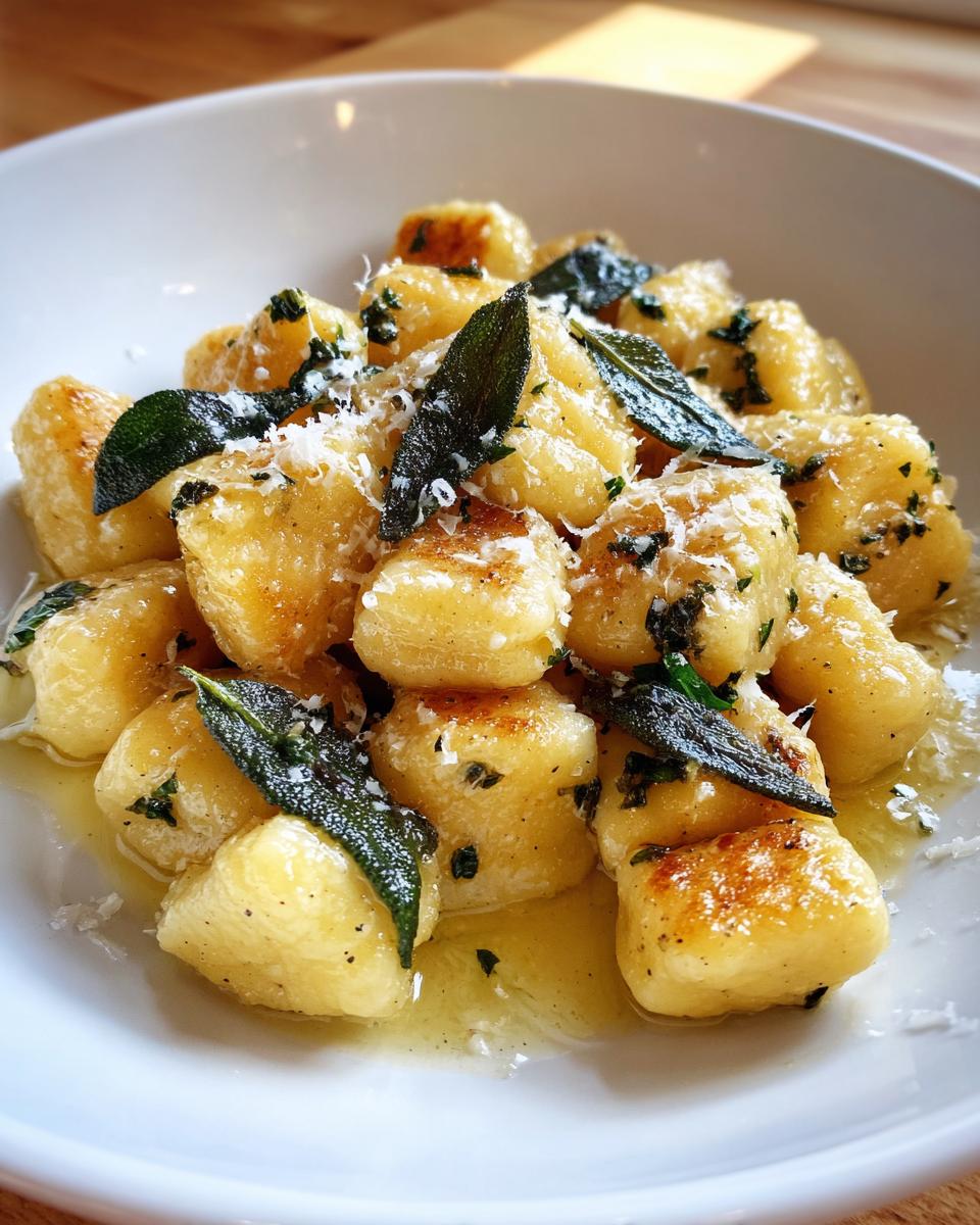 Gnocchi with Sage Butter Sauce - HIDDEN RECIPE - detail 1