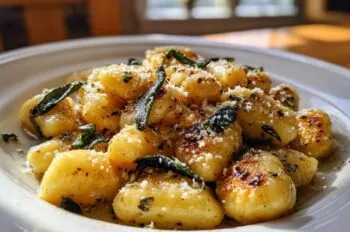 Gnocchi with Sage Butter Sauce - HIDDEN RECIPE